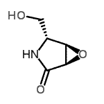 CAS 登录号：154495-23-5， (1R,4R,5R)-4-(羟基甲基)-6-氧杂-3-氮杂双环[3.1.0]己烷-2-酮