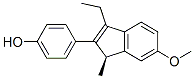 CAS 登录号：154569-16-1， 4-(3-乙基-6-甲氧基-1-甲基-1H-茚-2-基)苯酚