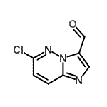 CAS 登录号：154578-26-4， 6-氯咪唑并[1,2-b]哒嗪-3-甲醛