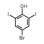CAS 登录号：15459-51-5， 4-溴-2,6-二碘苯酚