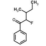 CAS 登录号：154669-93-9， 2-氟-3-甲基-1-苯基-1-戊酮