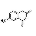 CAS 登录号：154713-84-5， 7-甲基-1H-异苯并吡喃-1,3(4H)-二酮