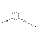CAS 登录号：154746-20-0， 1-(1,3-丁二炔-1-基)-3-乙炔基苯