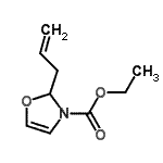 CAS 登录号：154776-06-4， 乙基2-烯丙基-1,3-恶唑-3(2H)-羧酸酯