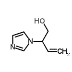 CAS 登录号：154813-68-0， 2-(1H-咪唑-1-基)-3-丁烯-1-醇