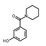 CAS#: 15504-60-6, (3-Hydroxyphenyl)(1-Piperidinyl)Methanone