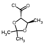 CAS#: 155322-89-7, (4S,5R)-2,2,5-Trimethyl-1,3-Dioxolane-4-Carbonyl Chloride