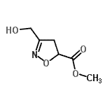 CAS 登录号：155526-77-5， 甲基3-(羟基甲基)-4,5-二氢-1,2-恶唑-5-羧酸酯