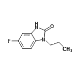 CAS 登录号：155584-51-3， 5-氟-1-丙基-1,3-二氢-2H-苯并咪唑-2-酮