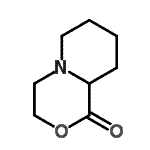 CAS 登录号：155595-84-9， 六氢吡啶并[2,1-c][1,4]恶嗪-1(6H)-酮