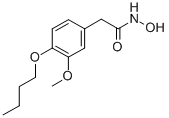 CAS#: 15560-61-9, 2-(4-Butoxy-3-Methoxyphenyl)Acetohydroxamic Acid