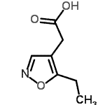 CAS 登录号：155602-47-4， (5-乙基-1,2-恶唑-4-基)乙酸