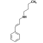 CAS 登录号：155687-67-5， N-[(2E)-3-苯基-2-丙烯-1-基]-1-丁胺
