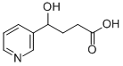 CAS#: 15569-97-8, (-4-Hydroxy-4-(3-Pyridyl)Butanoic Acid