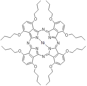 CAS#: 155773-70-9, Nickel(II)-5,9,14,18,23,27,32,36-octabutoxy-2,3-naphthalocyanine
