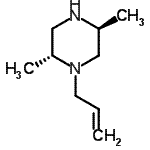 CAS#: 155836-78-5, (2R,5S)-1-Allyl-2,5-Dimethylpiperazine