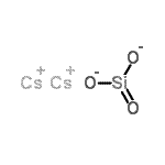 CAS 登录号：15586-77-3， 氧代硅烷二醇二铯