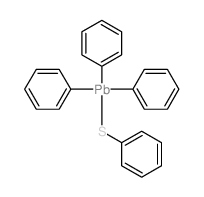 CAS 登录号：15590-77-9， 三苯基铅苯基硫化物