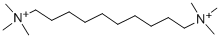 CAS#: 156-74-1, Trimethyl-(10-Trimethylazaniumyldecyl)Azanium Dibromide