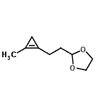 CAS 登录号：156049-57-9， 2-[2-(2-甲基-1-环丙烯-1-基)乙基]-1,3-二氧戊环