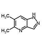 CAS 登录号：156118-20-6， 5,6-二甲基-1H-吡唑并[4,3-b]吡啶