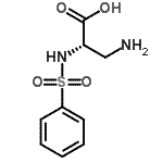CAS 登录号：156185-88-5， 3-氨基-N-(苯磺酰基)-L-丙氨酸