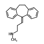 CAS 登录号：1562-52-3， 3-(10,11-二氢-5H-二苯并[a,d][7]轮烯-5-亚基)-N-甲基-1-丙胺