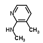 CAS 登录号：156267-13-9， N,3-二甲基-2-吡啶胺