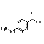 CAS 登录号：156356-61-5， 6-肼基-3-哒嗪羧酸