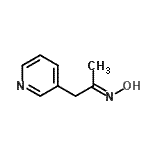 CAS 登录号：156465-30-4， (2E)-N-羟基-1-(3-吡啶基)-2-丙亚胺