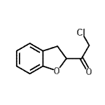 CAS 登录号：156592-53-9， 2-氯-1-(2,3-二氢-1-苯并呋喃-2-基)乙酮