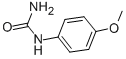 CAS#: 1566-42-3, 4-Methoxyphenylurea