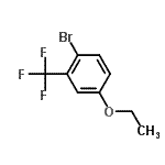 CAS#: 156605-95-7, 1-Bromo-4-Ethoxy-2-(Trifluoromethyl)Benzene