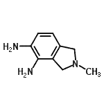 CAS 登录号：156694-49-4， 2-甲基-4,5-异吲哚啉二胺