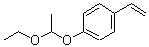 CAS # 157057-20-0, 1-(1-Ethoxyethoxy)-4-Vinylbenzene
