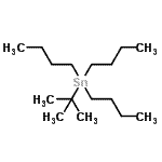 CAS 登录号：157066-15-4， 三丁基(2-甲基-2-丙基)锡烷