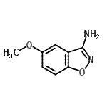 CAS 登录号：157368-84-8， 5-甲氧基-1,2-苯并恶唑-3-胺