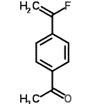 CAS 登录号：157437-39-3， 1-[4-(1-氟乙烯基)苯基]乙酮