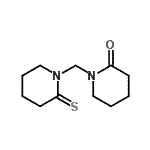 CAS 登录号：157439-33-3， 1-[(2-硫代-1-哌啶基)甲基]-2-哌啶酮