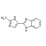 CAS 登录号：157519-99-8， 2-(2-甲基-1H-咪唑-4-基)-1H-苯并咪唑