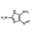 CAS 登录号：157555-21-0， 4-亚硝基-1H-咪唑-2,5-二胺