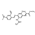 CAS#: 157707-95-4, Methyl N-{5-Acetamido-2-Chloro-4-[(2-Cyano-4-Nitrophenyl)Diazenyl]Phenyl}-L-Alaninate