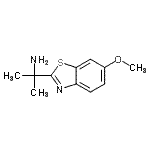 CAS 登录号：157763-18-3， 2-(6-甲氧基-1,3-苯并噻唑-2-基)-2-丙胺