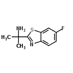 CAS 登录号：157763-29-6， 2-(6-氟-1,3-苯并噻唑-2-基)-2-丙胺