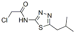 CAS 登录号：15777-46-5， 2-氯-N-(5-异丁基-[1,3,4]噻二唑-2-基)-乙酰胺