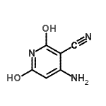 CAS 登录号：15828-10-1， 4-氨基-2,6-二羟基-吡啶-3-甲腈