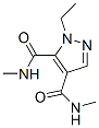 CAS 登录号：15828-65-6， 1-乙基-4,5-二(N-甲基氨基甲酰)吡唑