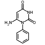 CAS 登录号：15837-45-3， 6-氨基-1-苯基-2,4(1H,3H)-嘧啶二酮
