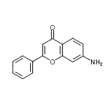 CAS 登录号：15847-18-4， 7-氨基-2-苯基-4H-苯并吡喃-4-酮
