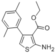 CAS 登录号：15854-09-8， 2-氨基-4-(2,5-二甲基-苯基)-噻吩-3-羧酸乙酯